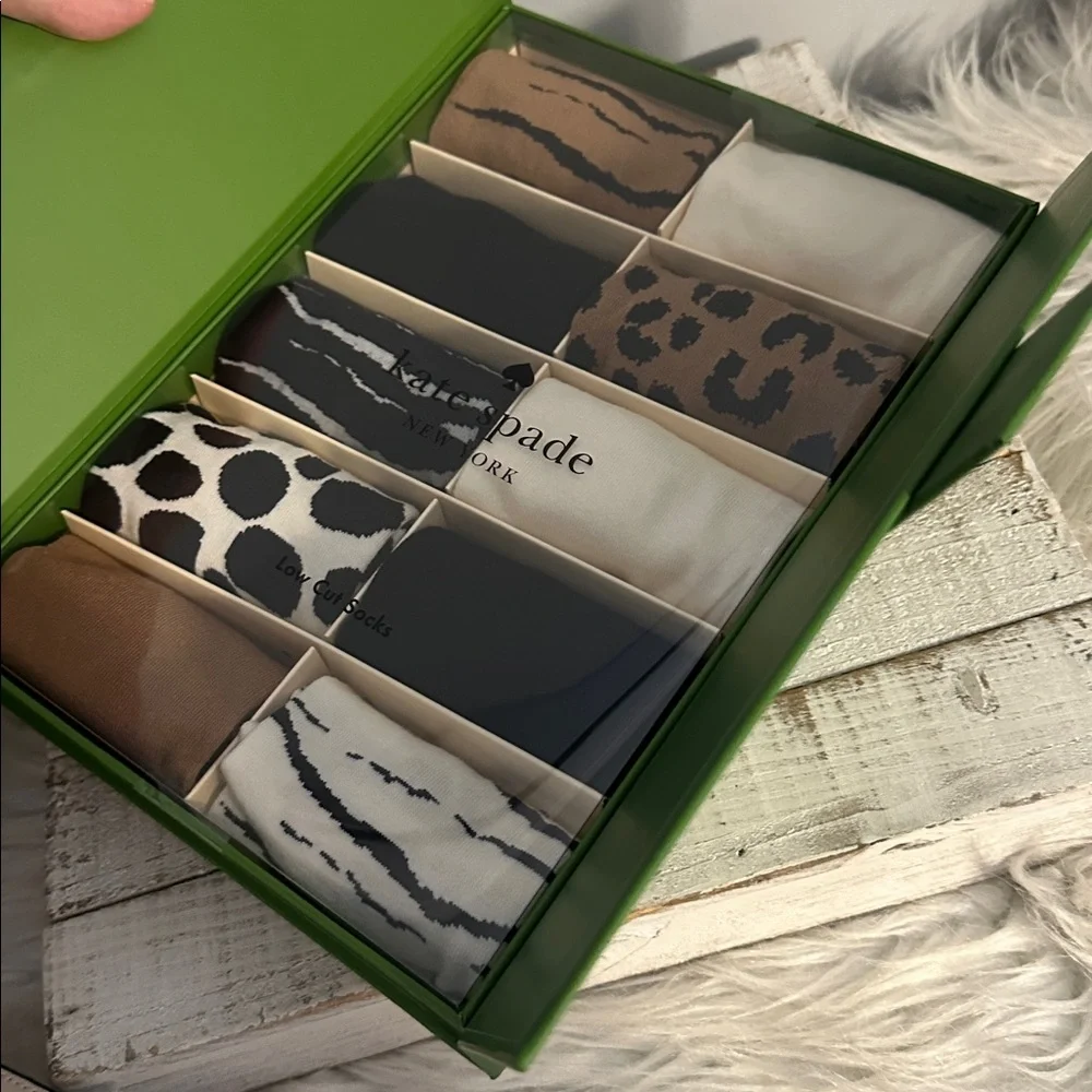 NIB Kate spade ten days of socks box set